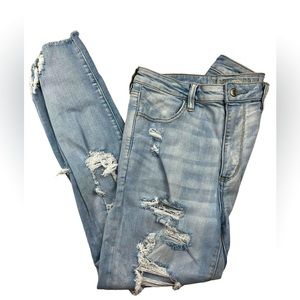 American Eagle Super Hi-Rise Jegging size 14
